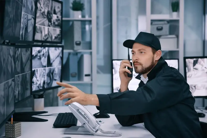 Male Security Guard
