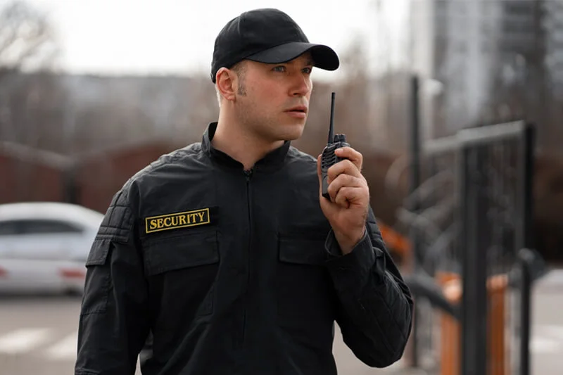 Male Security Guard